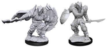 Dungeons & Dragons - Nolzur's Marvelous Unpainted Minis: Dragonborn Fighter Male