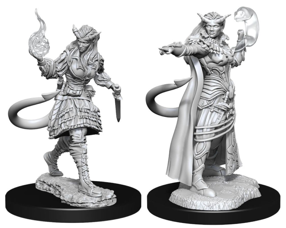 Dungeons & Dragons - Nolzur's Marvelous Unpainted Minis: Tiefling Sorcerer Female