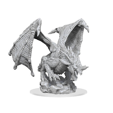Dungeons & Dragons - Nolzur's Marvelous Unpainted Minis: Young Blue Dragon