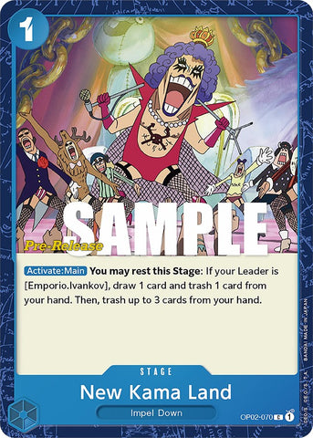 New Kama Land [Paramount War Pre-Release Cards]