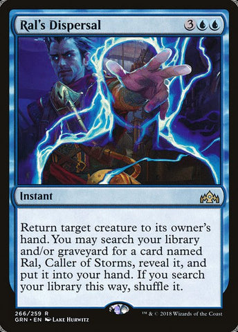 Ral's Dispersal [Guilds of Ravnica]