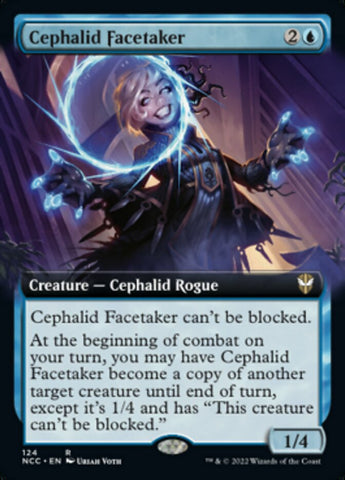 Cephalid Facetaker (Extended Art) [Streets of New Capenna Commander]