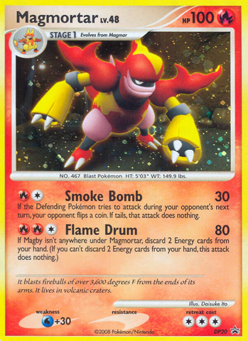 Magmortar (DP20) [Diamond & Pearl: Black Star Promos]