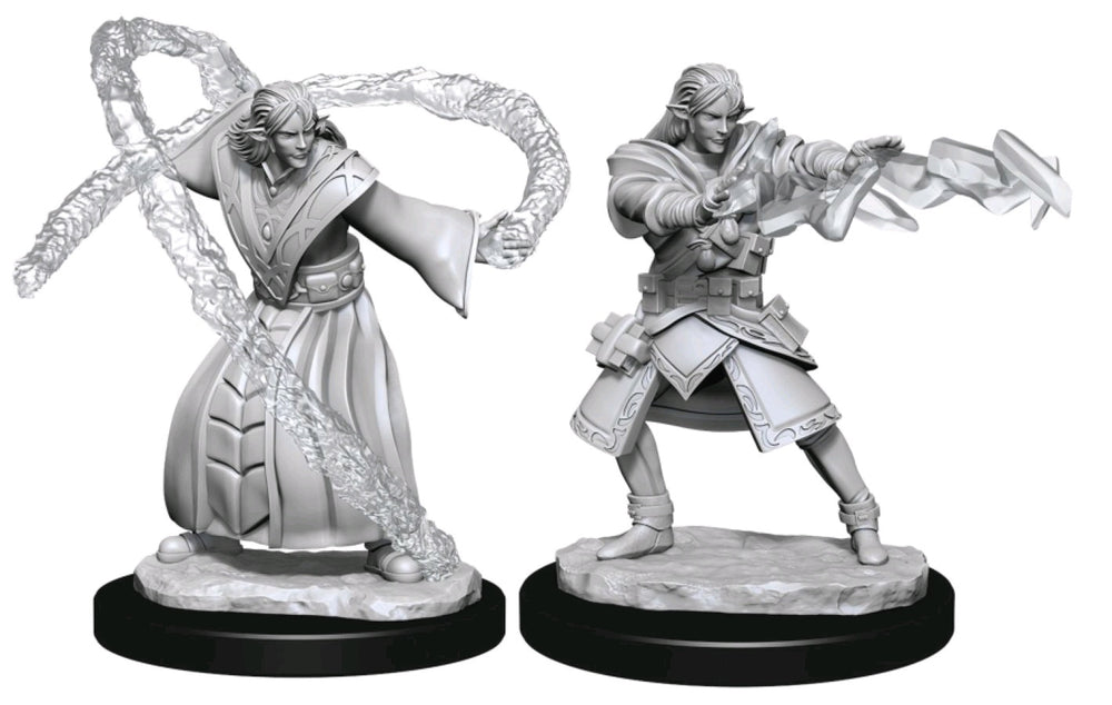 Dungeons & Dragons - Nolzur's Marvelous Unpainted Minis: Elf Wizard Male