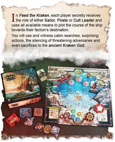 Feed the Kraken Deluxe Edition Board Game