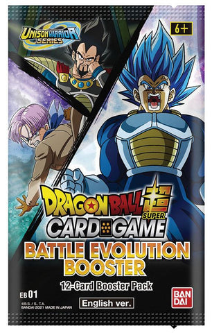 Dragon Ball Super Card Game Unison Warrior Battle Evolution Booster EB-01