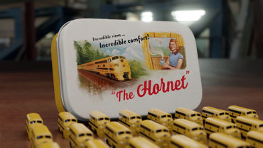 Deluxe Board Game Train Sets - The Hornet
