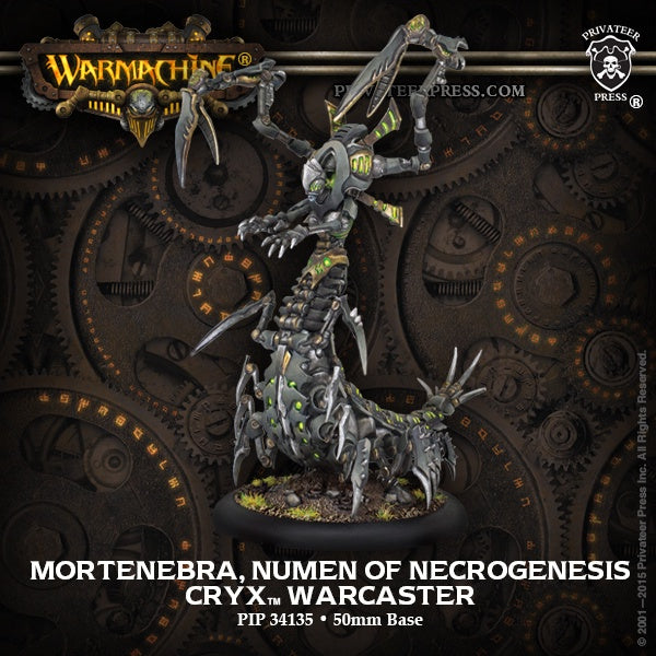 Mortenebra, Numen of the Necrogenesis (Warmachine - Cryx)
