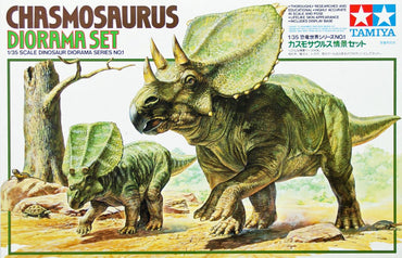 Tamiya 60101 Chasmosaurus Diorama Set 1/35 Scale Kit