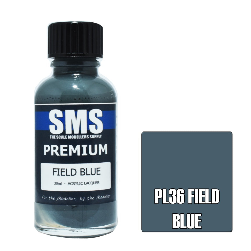 PL36 Premium Acrylic Lacquer FIELD BLUE 30ml