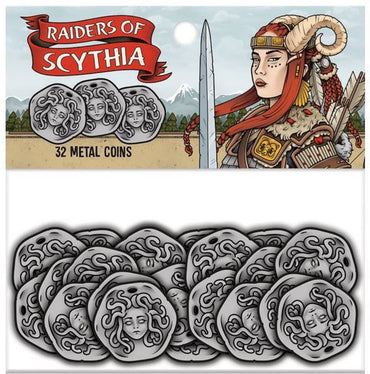 Raiders of Scythia Metal Coins