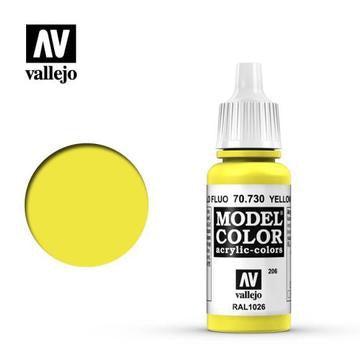 Vallejo 70730 Model Colour Fluorescent Yellow 17ml (206)