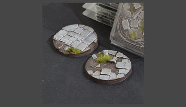 Gamers Grass Temple Bases Round 60mm (x2)