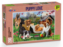 Funbox Puzzle Puppy Love Puzzle 200 pieces