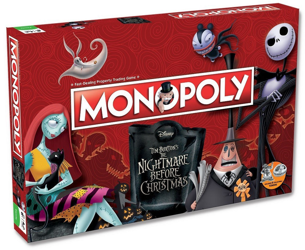 Nightmare Before Christmas Monopoly