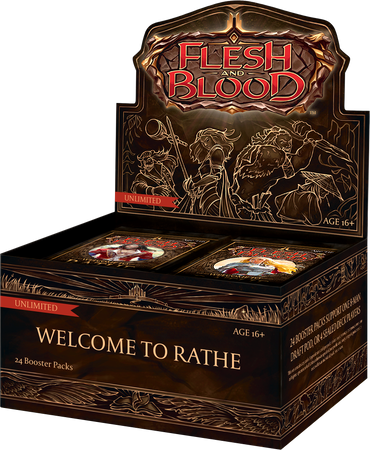 Flesh and Blood TCG Welcome to Rathe UNLIMITED Booster box