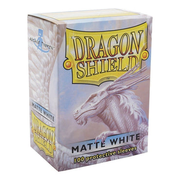 Sleeves - Dragon Shield - Box 100 - White MATTE