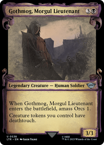 Gothmog, Morgul Lieutenant [The Lord of the Rings: Tales of Middle-Earth Showcase Scrolls]