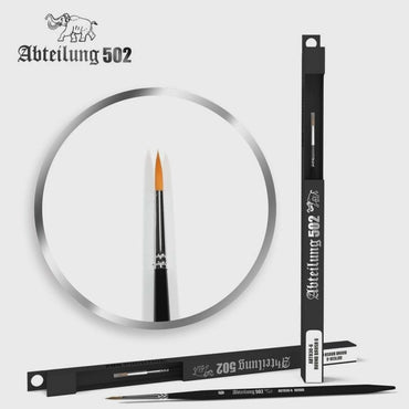 AK Interactive Abteilung 502 Deluxe Brushes - Round Brush 6