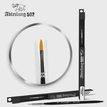 AK Interactive Abteilung 502 Deluxe Brushes - Filbert Brush 6