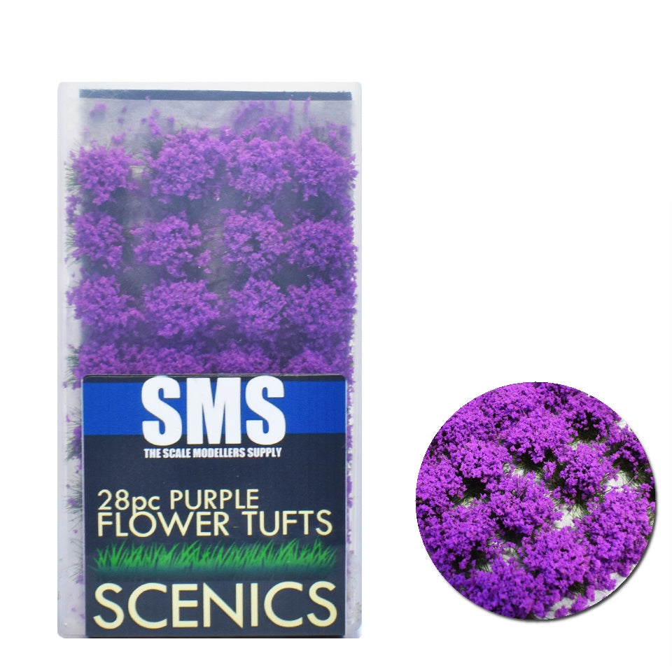 SCN05 Flower Tufts Purple