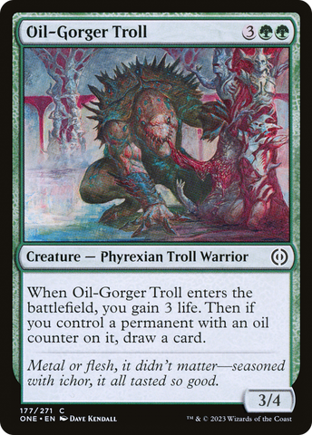 Oil-Gorger Troll [Phyrexia: All Will Be One]