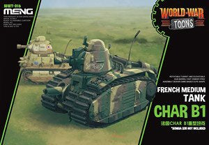 Meng SD World War Toons FRENCH CHAR B1