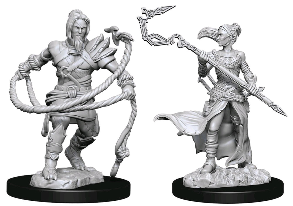 Magic the Gathering - Unpainted Miniatures: Stoneforge Mystic & Kor Hookmaster