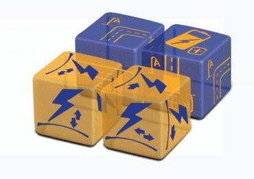 Railroad Ink Challenge: Dice Expansion Electricity Pack