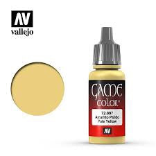 Vallejo Game Colour Pale Yellow 17 ml
