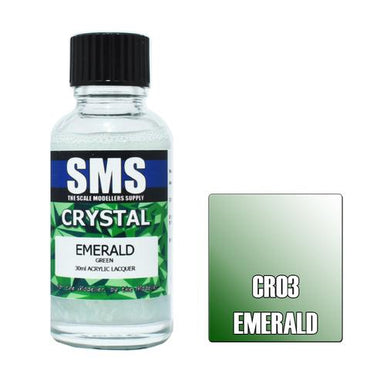 CR03 Crystal Acrylic Lacquer EMERALD 30ml