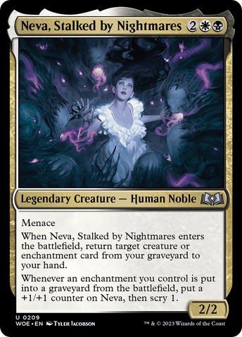 Neva, Stalked by Nightmares [Wilds of Eldraine]