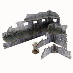 Scifi City Ruin 3 - 28mm (TTR)