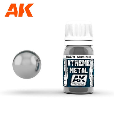 AK Interactive Metallics - Xtreme Metal Aluminium 30ml