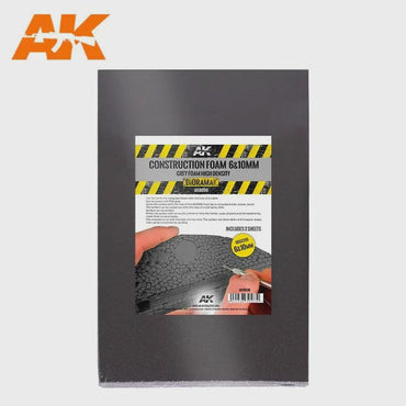 AK-Interactive: High Density Construction Foam 10mm (195x295mm)