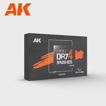 AK Interractive Auxiliaries - Dry Brushes Set