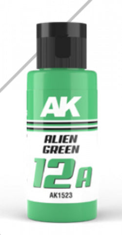 AK Interactive - Dual Exo 12A - Alien Green 60ml