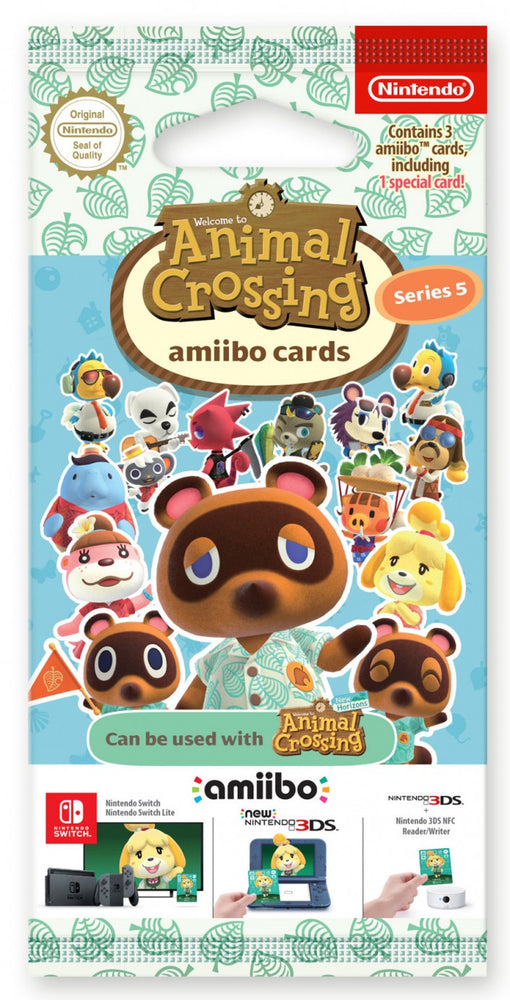 amiibo Animal Crossing Cards Series 5 Pack