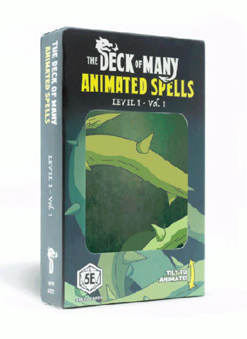 Deck Of Many Animated Spells level 1 Volume 1 (A-F)