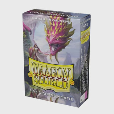 Sleeves - Dragon Shield Japanese - Box 60 - Pink Diamond