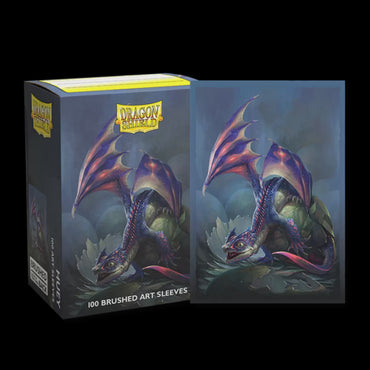 Dragon Shield - Box 100 - Brushed Art - Baby Dragon Huey