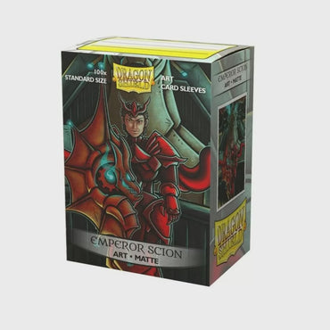 Sleeves - Dragon Shield - Box 100 - MATTE Art - Emperor Scion