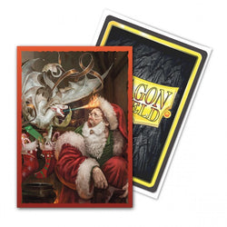 Dragon Shield Brushed Art - Christmas 2021