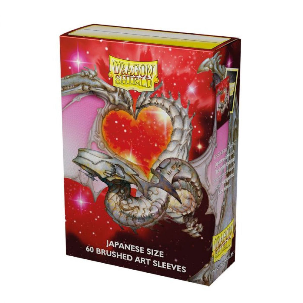 Sleeves - Dragon Shield Japanese - Box 60 - ART Sleeves - Valentine Dragon