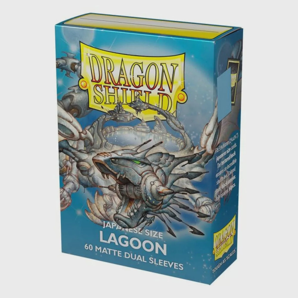Sleeves - Dragon Shield Japanese - Box 60 - Dual Matte Lagoon Saras