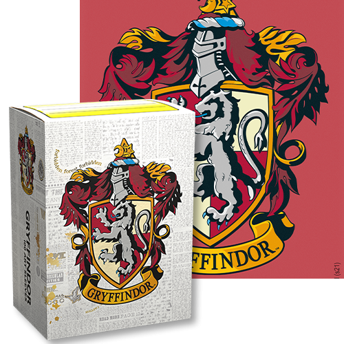 Dragon Shield Brushed Art - Wizarding World - Gryffindor