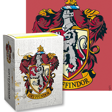 Dragon Shield Brushed Art - Wizarding World - Gryffindor