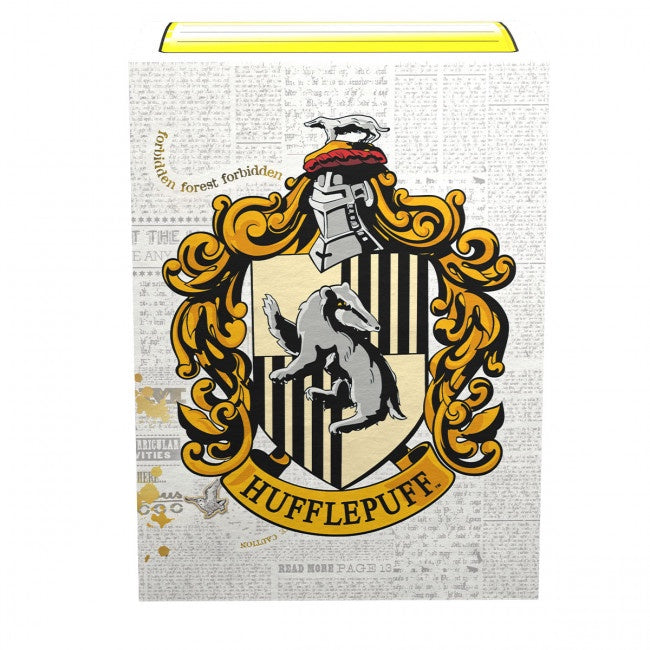 Dragon Shield Brushed Art - Wizarding World - Hufflepuff