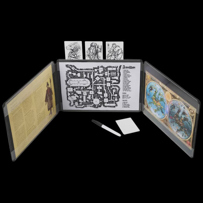 Dragon Shield Roleplaying Game Masters Screen Iron Grey
