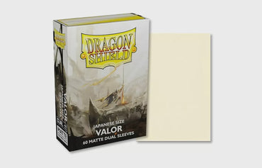 Sleeves - Dragon Shield Japanese - Box 60 - Dual Matte Valor